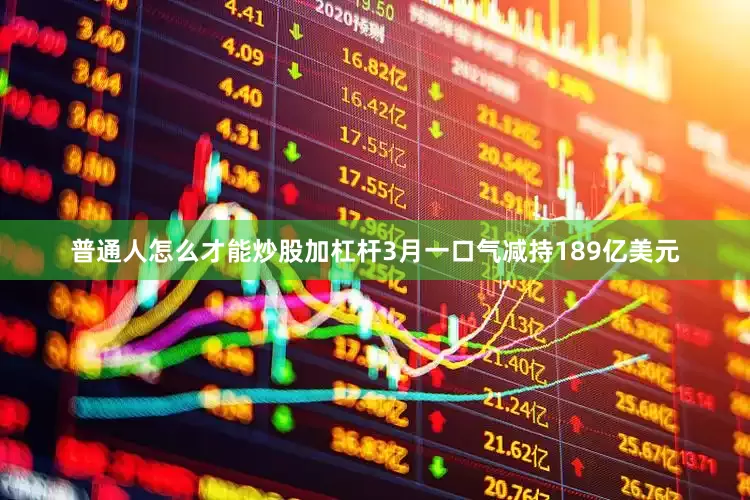 普通人怎么才能炒股加杠杆3月一口气减持189亿美元
